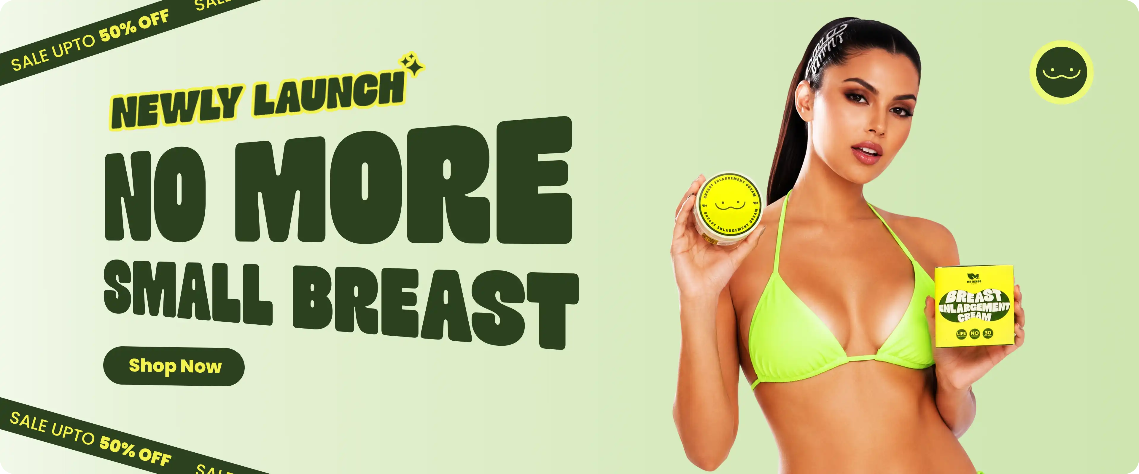 Breast Cream LOng Banner
